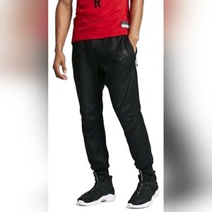 NIKE AIR Jogger Pants Black 802646 010 Men's Size Small